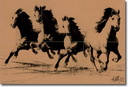 horse mural